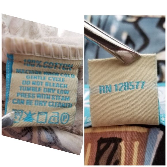 Kai Hawaii Hawaiian Shirt Woodie Wagon Car Beach Palm Tree 2XL XXL Brown Button - Picture 10 of 10